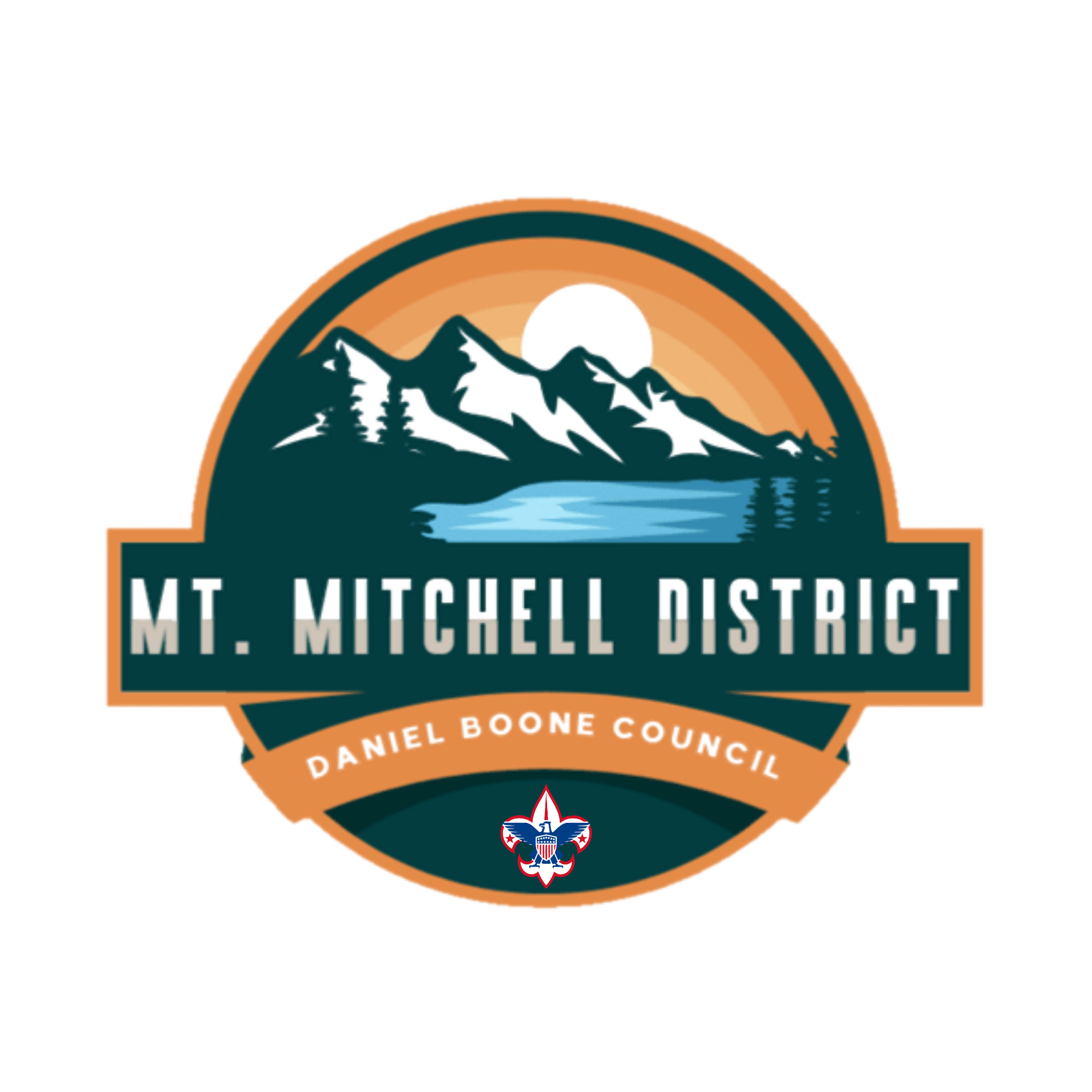 Mt. Mitchell District, Daniel Boone Council Logo